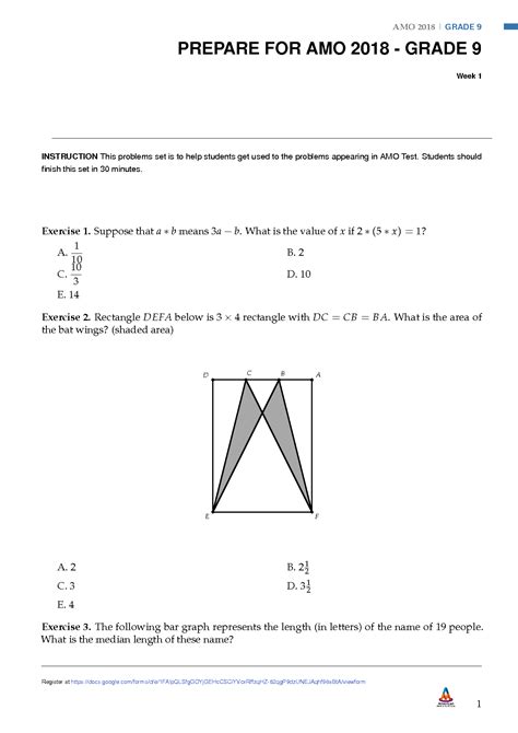 The AMC 8 is a 25-<strong>question</strong>, 40-minute, multiple choice examination in middle school <strong>mathematics</strong> designed to promote the development of problem-solving skills. . Grade 9 maths olympiad questions